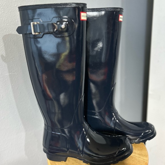 Hunter Shoes - Hunter Rain boots Women’s Size 9 Bllue